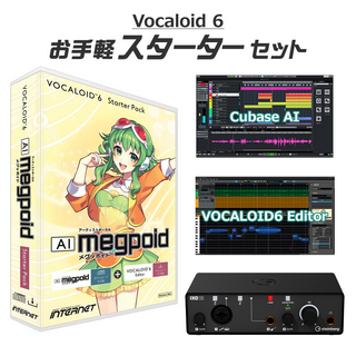 INTERNET VOCALOID6 AI Megpoid GUMI ボーカロイドお手軽スターターセット