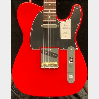 Fender Made In Japan Hybrid II Telecaster -Modena Red/Rosewood-【JD23030705】【3.42kg】