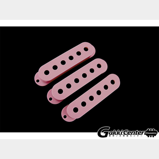 ALLPARTSSet of 3 Bubblegum Pink Pickup Covers for Stratocaster/8218