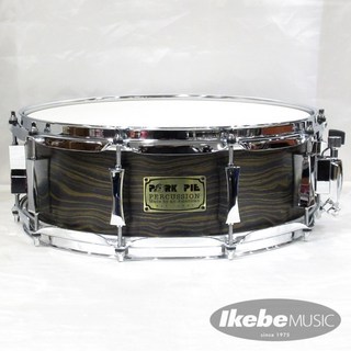 PORK PIE8ply Maple Snare Drum 14×5 - Wavy Ebony【店頭展示特価品】
