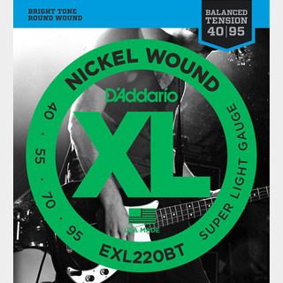 D'Addario ダダリオ EXL220BT Super Light 40-95 エレキベース弦