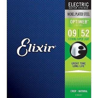 Elixir 19007 OPTIWEB 09-52 7弦エレキ弦【心斎橋店】