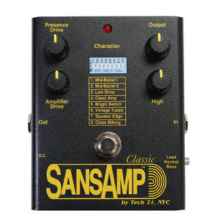 30年以上愛されるTECH21の名機”SA1 SansAmp Classic”が復刻 | ベース