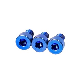 FU-ToneTitanium Nut Clamping Screw Set BLUE フロイドローズ用 ロックナットスクリュー 3本セット
