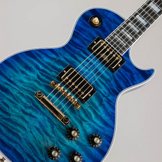 Gibson Custom Shop 1968 Les Paul Custom AAAAA Quilt Top Trans Blue Burst Gloss 【S/N:403918】