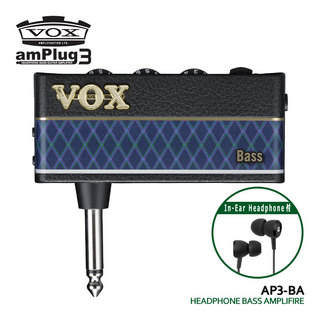 VOX ヘッドホンアンプ amPlug3 Bass ヘッドホンセット アンプラグ AP3-BA