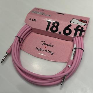 Fender ハローキティ ケーブル 18.6 ケーブル／ＨＥＬＬＯ　ＫＩＴＴＹ　ＯＲＩＧＩＮＡＬ　１８．６