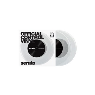 Serato 7'' Official Serato Control Vinyl Clear 【7インチ盤2枚セット】
