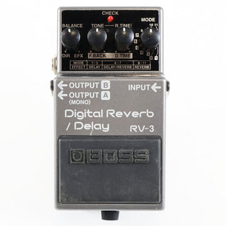 BOSS 【中古】 デジタルリバーブ ディレイ エフェクター BOSS RV-3 Digital Reverb Delay ボス