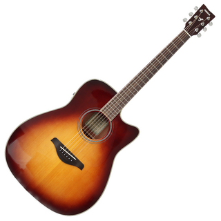 YAMAHA ヤマハ FGC-TA BS トランスアコースティックギター エレアコギター アウトレット