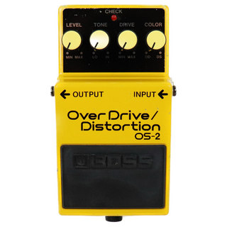 BOSS 【中古】オーバードライブ ディストーション エフェクター BOSS OS-2 OverDrive Distortion ギター