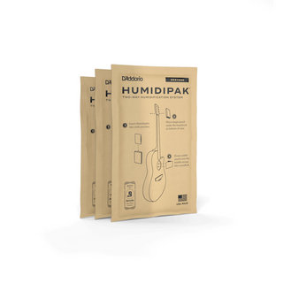 D'Addario PW-HPCP-03 Automatic Humidity conditioning packets 3 Pack 湿度調整剤 交換用 3パック入り