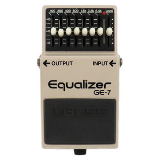 BOSS 【中古】イコライザー エフェクター BOSS GE-7 Equalizer ギターエフェクター