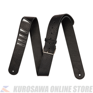 JacksonShark Fin Leather Strap, Black and White,2" (ご予約受付中)