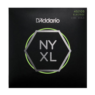 D'Addario NYXL45105 NYXL Bass Light Top / Med Bottom 45-105 4弦エレキベース弦【心斎橋店】