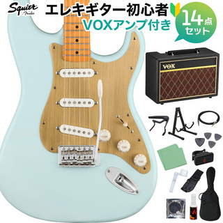 Squier by Fender40th Anniv. ST SSNB エレキギター 初心者セット【VOXアンプ付き】