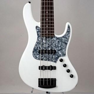 Kikuchi GuitarsCustom 5st J Bass (Chamber / Snowflake White Pearl)