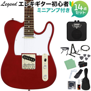 LEGEND LTE-Z CA エレキギター 初心者14点セット 【ミニアンプ付き】 【WEBSHOP限定】