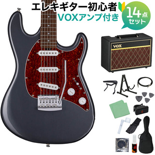 Sterling by MUSIC MAN CUTLASS SSS CFR エレキギター 初心者14点セット【VOXアンプ付き】