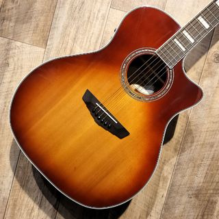 D'Angelico Premier Gramercy Iced Tea Burst エレアコギター