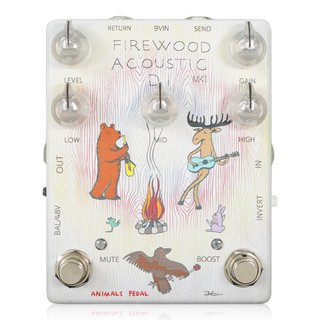 Animals Pedal Firewood Acoustic D.I. MKII コンパクトエフェクター DIペダル エレアコ用