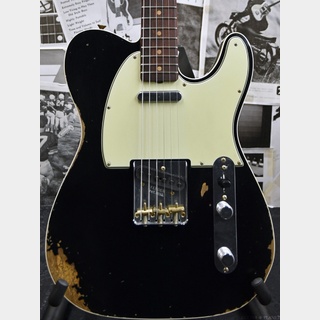 Fender Custom Shop ~Custom Collection~ 1960 Telecaster Custom Heavy Relic -Aged Black-