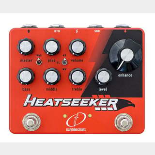 Crazy Tube Circuits Heatseeker All-analog dual preamp/enhancer ? amp in a box. デュアル・プリアンプ/エンハンサー【WEBSHO