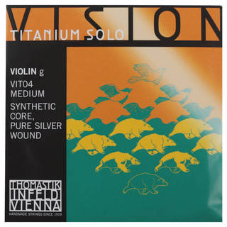 Thomastik-Infeld Vision Titanium Solo VIT04 G線 シルバー バイオリン弦