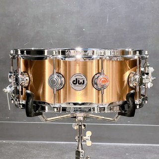 dw DRVZ5514SVC [Collector's Series Brushed Bronze Snare Drum 14×5.5]