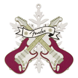 Fender Fender フェンダー FENDER 2025 ORNAMENT シリアルナンバー入り スノーフレーク型オーナメント