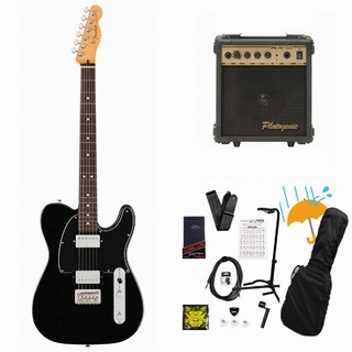 Fender Player II Telecaster HH Rosewood FB Black エレキギター PG-10アンプ付属エレキギター初心者セットR【WEB