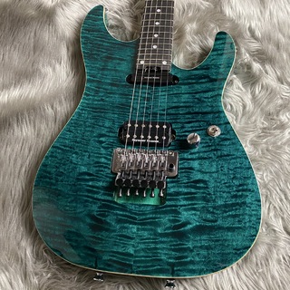 SCHECTER AC-S6/SIG -BKTQ(Black Turquoise)【小林信一モデル】【現物画像】【最大36回分割無金利 実施中】