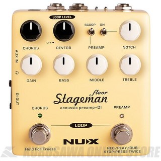 nux Stageman Floor (NAP-5) Acoustic Preamp & DI