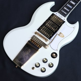 Epiphone Inspired by Gibson Custom 1963 Les Paul SG Custom with Maestro Vibrola Classic White 【横浜店】