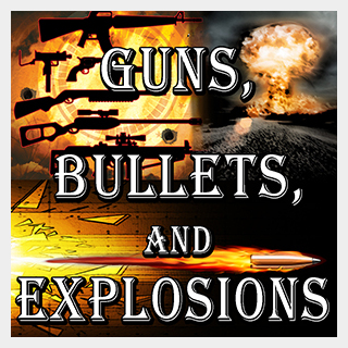 GAMEMASTER AUDIO GUNS- BULLETS AND EXPLOSIONS