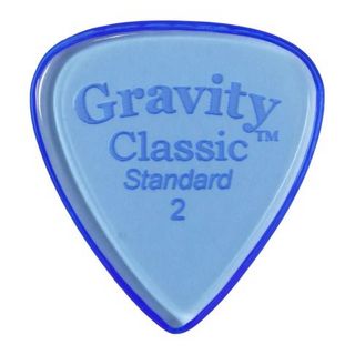 Gravity Guitar Picks GCLS2P GCLS2P Classic - Standard - Classic［2.0mm, Blue］