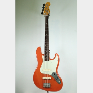 Fender Tomomi Jazz Bass Rosewood Fingerboard / Clear Fiesta