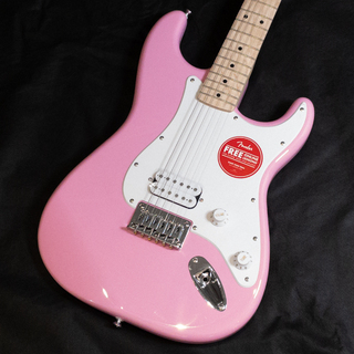 Squier by FenderSonic Stratocaster HT H Flash Pink