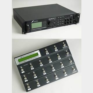 Axe-Fx II Mark IIとiSP STEALTH proケース付き Axe-Fx II Mark IIと