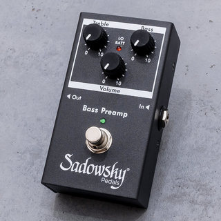 Sadowsky SBP-2 V2 Bass Preamp 【定番のオンボードプリアンプがアウトボード化】