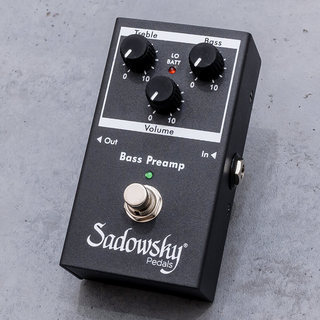 Sadowsky SBP-2 V2 Bass Preamp 【定番のオンボードプリアンプがアウトボード化】 【1点限りの大特価品】