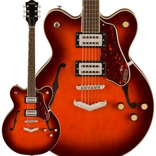 Gretsch G2622 Streamliner Center Block Double-Cut with V-Stoptail Broad’Tron BT-3S Pickups (Fireburst/La...