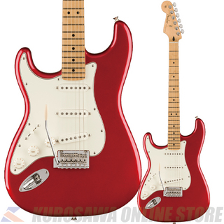 FenderPlayer Stratocaster Left-Handed Maple Candy Apple Red 【ケーブルプレゼント】(ご予約受付中)