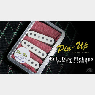 Eric Daw Custom Guitars 62 "S" Style Pickups (non RWRP for hum cancel)