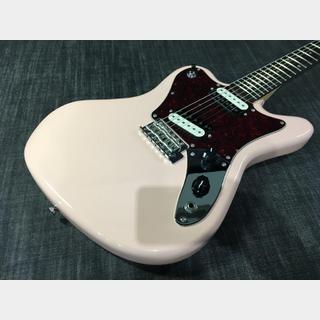 Squier by Fender paranormal super-sonic shell pink
