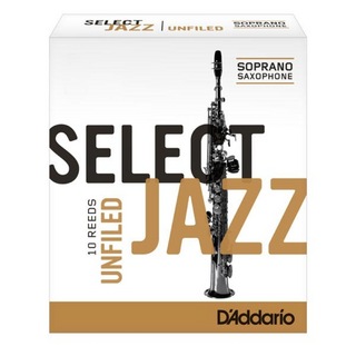 D'Addario Woodwinds/RICO LRICJZSUSS4H ジャズセレクト ソプラノサックスリード [4H] （アンファイルドカット）