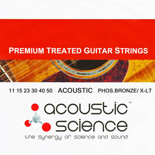 ACOUSTIC SCIENCE LACSAGPB1150 アコースティックギター弦 エクストラライト アコースティックサイエンス 【WEBSHOP】