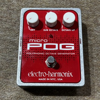 Electro-Harmonix micro POG【USED】【元箱、電源ケーブル付属】