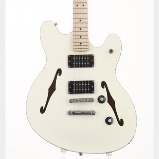 Squier by Fender Affinity Series Starcaster Maple Fingerboard Olympic White スクワイアー［3.29kg/2021年製］【池袋店】