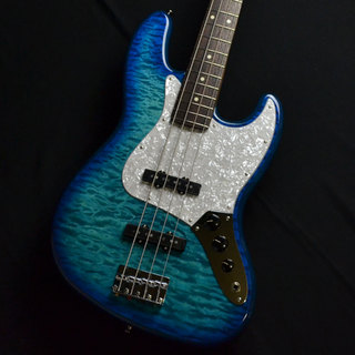 Fender2024 Collection Made in Japan Hybrid II Jazz Bass RW QMT Aquamarine【現物画像】
